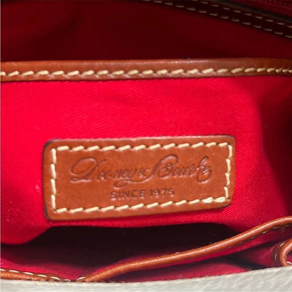 Dooney & Bourke Pebble Grain Lexington Color: Bone (cream) - Picture 14 of 16